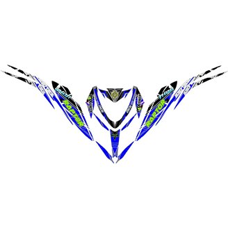 Kit Autocollants compatible avec per YAMAHA QUAD RAPTOR 700 2013 - 2021 - MXPKAD14993