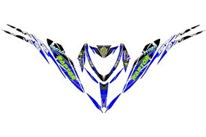 Kit Autocollants compatible avec per YAMAHA QUAD RAPTOR 700 2013 - 2021 - MXPKAD14993