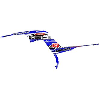 Kit Autocollants compatible avec per YAMAHA QUAD RAPTOR 700 2013 - 2021 - MXPKAD14993