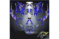 Aufkleber Satz kompatibel mit per YAMAHA QUAD RAPTOR 700 2013 - 2021 - MXPKAD14993