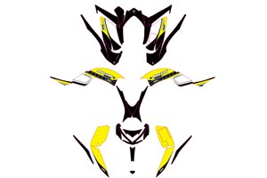 Aufkleber Satz kompatibel mit per YAMAHA QUAD RAPTOR 700 2013 - 2021 - MXPKAD14993