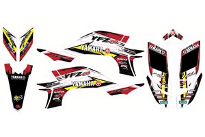Sticker set compatible with per YAMAHA QUAD YFZ 450 2003 - 2008 - MXPKAD14994