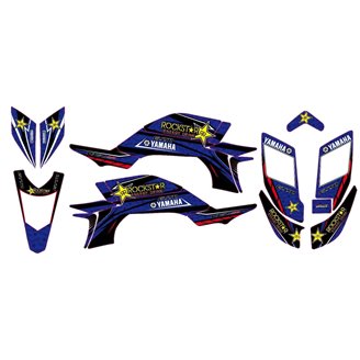 Sticker set compatible with per YAMAHA QUAD YFZ 450 2003 - 2008 - MXPKAD14994