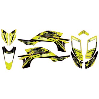 Kit adesivi compatibile con per YAMAHA QUAD YFZ 450 2003 - 2008 - MXPKAD14994