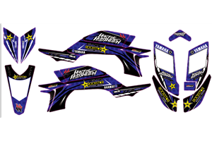Kit adesivi compatibile con per YAMAHA QUAD YFZ 450 2003 - 2008 - MXPKAD14994