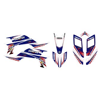 Sticker set compatible with per YAMAHA QUAD YFZ 450 2003 - 2008 - MXPKAD14994