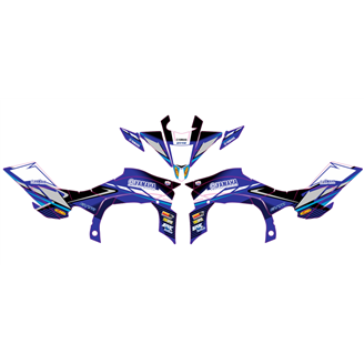 Sticker set compatible with per YAMAHA QAUD YFZ-R 450 2009 - 2013 - MXPKAD14995