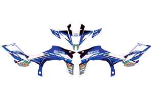 Kit adesivi compatibile con per YAMAHA QAUD YFZ-R 450 2009 - 2013 - MXPKAD14995