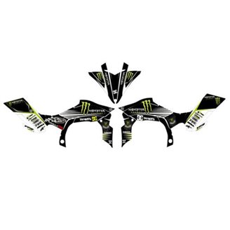 Kit adesivi compatibile con per YAMAHA QAUD YFZ-R 450 2009 - 2013 - MXPKAD14995