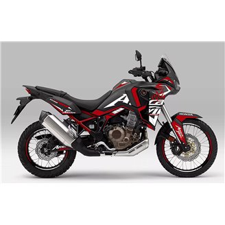 Aufkleber Satz kompatibel mit per HONDA AFRICA TWIN CRF 1000L 2020 - 2022 - MXPKAD15832