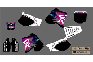 Kit adesivi compatibile con per HONDA CR 125 1991 - 1992 - MXPKAD14848