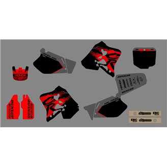 Kit adesivi compatibile con per HONDA CR 125 1991 - 1992 - MXPKAD14848