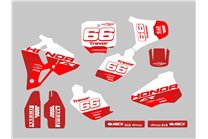 Kit de pegatinas compatible con per HONDA CR 80 1996 - 2002 - MXPKAD14847