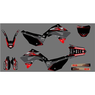 Kit Autocollants compatible avec per HONDA CR 125 250 2002 - 2013 - MXPKAD14850