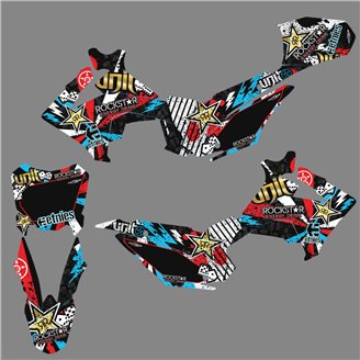 Sticker set compatible with per HONDA CRF 110F 2013 - 2018 - MXPKAD14851