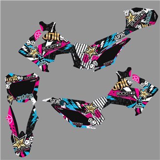 Sticker set compatible with per HONDA CRF 110F 2013 - 2018 - MXPKAD14851