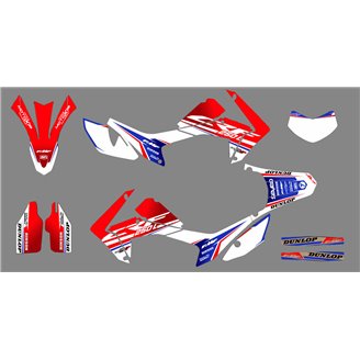 Sticker set compatible with per HONDA CRF 250L 2012 - 2020 - MXPKAD14862