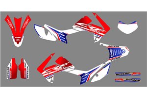 Kit de pegatinas compatible con per HONDA CRF 250L 2012 - 2020 - MXPKAD14862