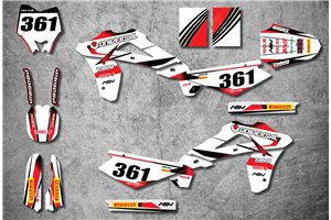 Kit de pegatinas compatible con per HUSQVARNA CR 125 2006 - 2008 - MXPKAD14878