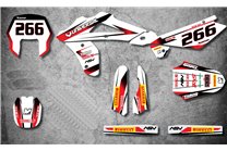 Kit Autocollants compatible avec per HUSQVARNA WR 250 300 2008 - 2013 - MXPKAD14887