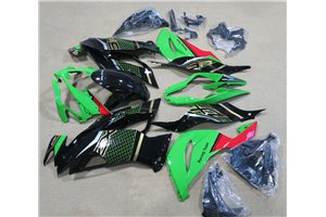 Lackierte Straße Verkleidung auf ABS kompatibel mit Kawasaki ZX6R 2019 - 2022 - MXPCAV13934