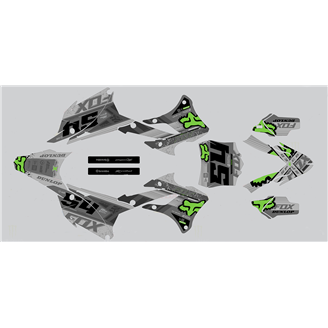 Sticker set compatible with per KAWASAKI KX 85 112 2022 - MXPKAD14890