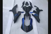 Painted street fairings in abs compatible with Yamaha R1 2015 - 2019 Matte Black - MXPCAV11964