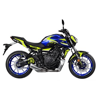 Sticker set compatible with per YAMAHA MT 07 2021 - 2022 - MXPKAD16139