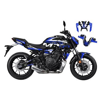 Kit adesivi compatibile con per YAMAHA MT 07 2021 - 2022 - MXPKAD16141