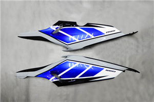 Lackierte Straße Verkleidung auf ABS kompatibel mit Yamaha 560 2020 - 2021 - MXPCYT16148