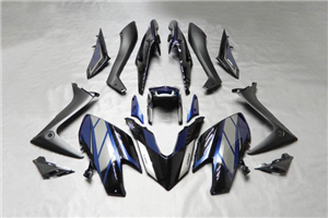 Lackierte Straße Verkleidung auf ABS kompatibel mit Yamaha 560 2020 - 2021 - MXPCYT16150