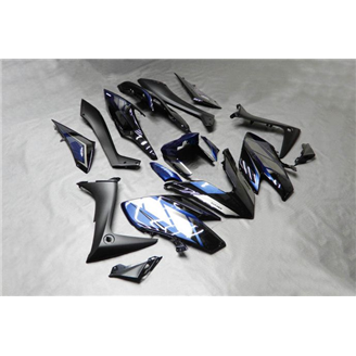 Carene stradali in abs verniciate compatibili con Yamaha 560 2020 - 2021 - MXPCYT16150