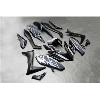 Lackierte Straße Verkleidung auf ABS kompatibel mit Yamaha 560 2020 - 2021 - MXPCYT16151