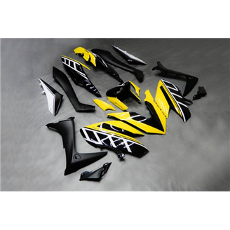 Lackierte Straße Verkleidung auf ABS kompatibel mit Yamaha 560 2020 - 2021 - MXPCYT16152