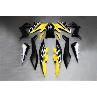 Lackierte Straße Verkleidung auf ABS kompatibel mit Yamaha 560 2020 - 2021 - MXPCYT16152