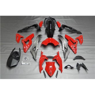 Lackierte Straße Verkleidung auf ABS kompatibel mit Bmw S1000R 2014 - 2016 - MXPCAV16163