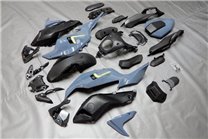 Lackierte Straße Verkleidung auf ABS kompatibel mit Yamaha MT07 - FZ7 2014 - 2017 - MXPCYT16170 2