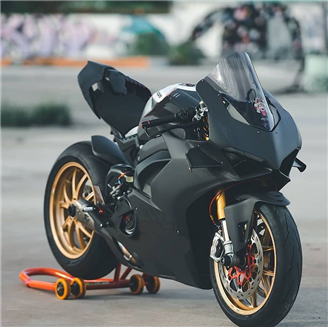 Lackierte Rennverkleidung Ducati Panigale V4 V4S 2018 - 2019 - MXPCRV14234