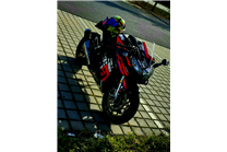 Lackierte Straße Verkleidung auf ABS kompatibel mit Aprilia RSV4 2015 - 2020 - MXPCAV14722 2