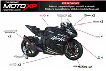 Kit de pegatinas compatible con Kawasaki ZX 400 2018 - 2022 - MXPKAD9641