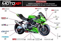 Kit Autocollants compatible avec Kawasaki Zx6R 636 2013 - 2018 - MXPKAD9762