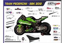 Kit de pegatinas compatible con Kawasaki Zx10R 2016 - 2020 - MXPKAD9935