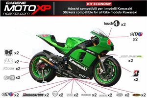 Aufkleber Satz kompatibel mit Kawasaki Zx10R 2016 - 2020 - MXPKAD9927