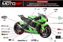 Kit de pegatinas compatible con Kawasaki Zx10R 2021 - 2022 - MXPKAD14779