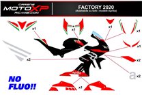 Sticker set compatible with Aprilia RSV4 2009 - 2014 - MXPKAD14732