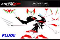 Sticker set compatible with Aprilia RSV4 2009 - 2014 - MXPKAD14730