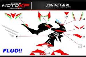 Kit adesivi compatibile con Aprilia RSV4 2009 - 2014 - MXPKAD14730