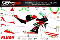 Kit Autocollants compatible avec Aprilia RSV4 2009 - 2014 - MXPKAD12752
