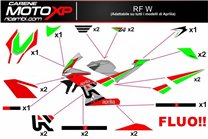 Kit Autocollants compatible avec Aprilia RSV4 2009 - 2014 - MXPKAD8026