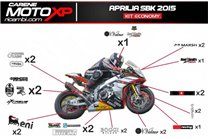 Sticker set compatible with Aprilia RSV4 2015 - 2020 - MXPKAD8071